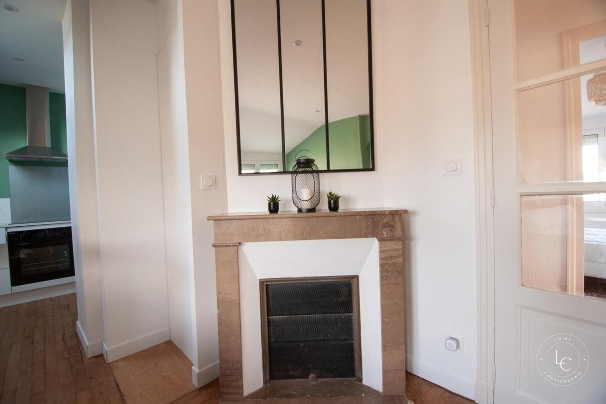Bright 70m Near Center & The Loire Apartment Orleans