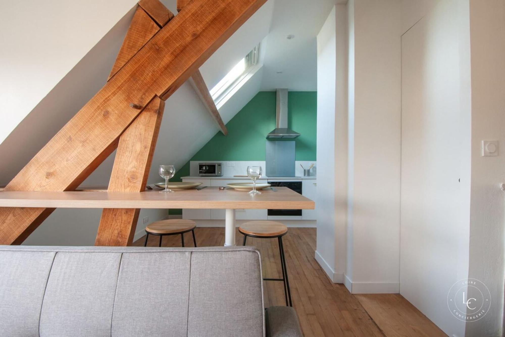 Bright 70m Near Center & The Loire Apartment *