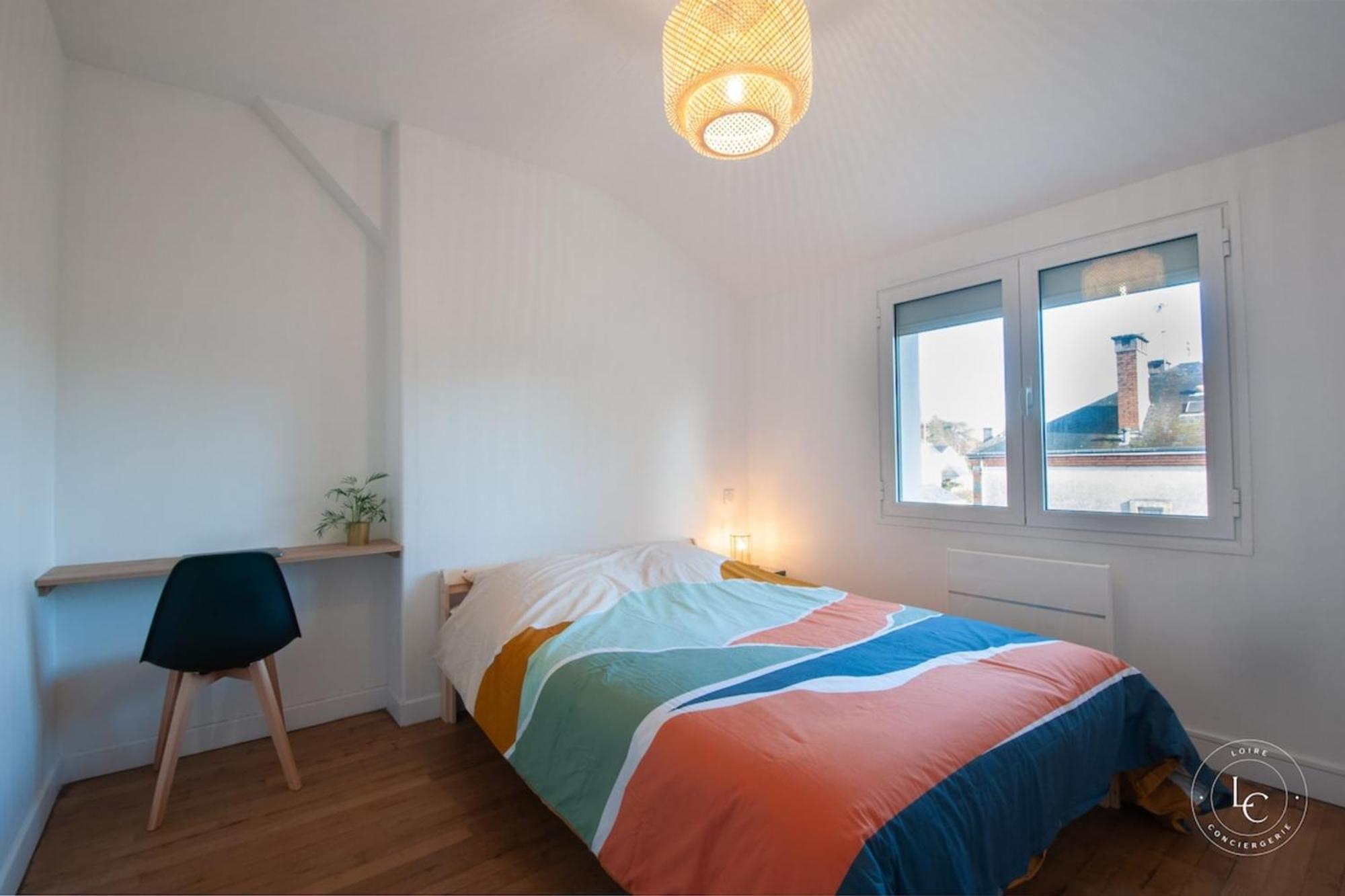 Bright 70m Near Center & The Loire Apartment