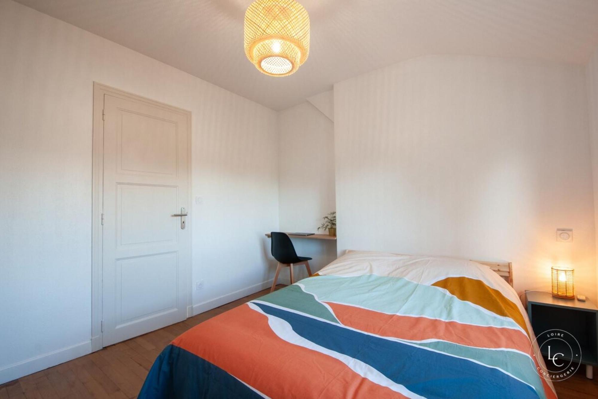 Apartment Bright 70m Near Center & The Loire *