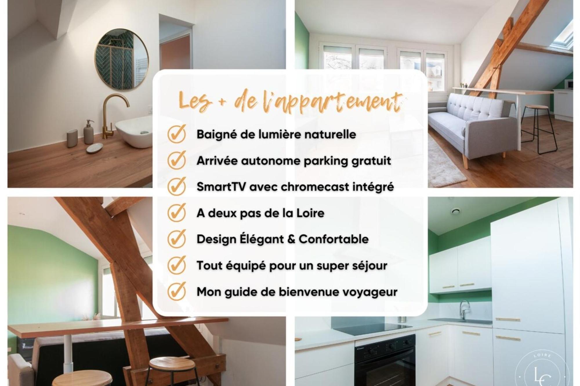 Bright 70m Near Center & The Loire * Orleans